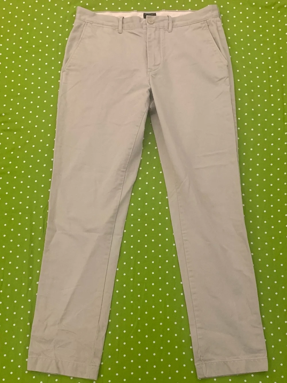 J CREW 770 Broken-In All Cotton Khakis
